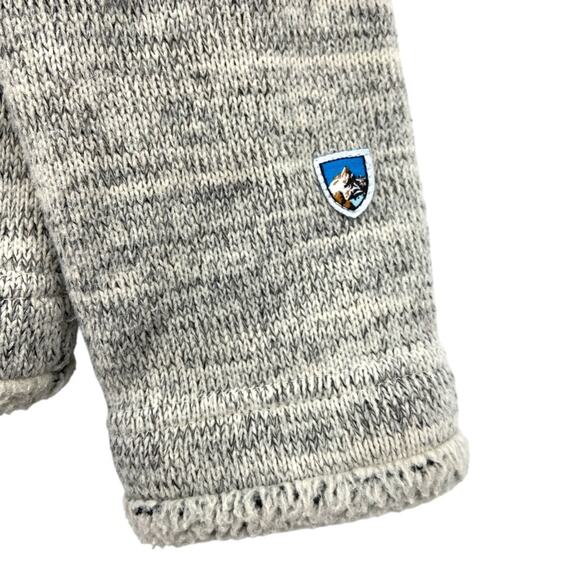 Kuhl Alska Half Zip Sweater‎ Pullover Gray Womens Large - Picture 3 of 7